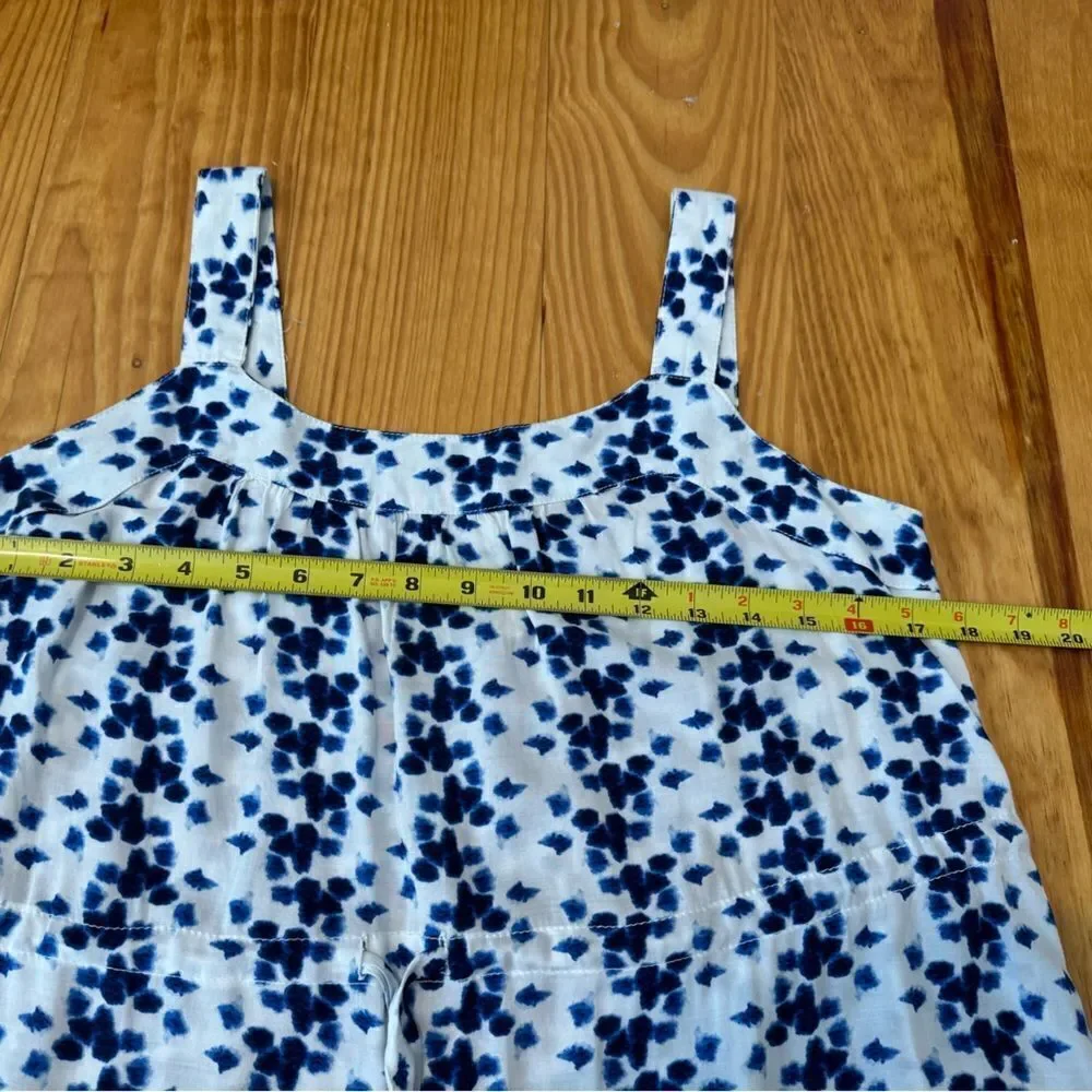 BeachLunchLounge Blue White Beach Vacation Dress Women’s SIZE Small